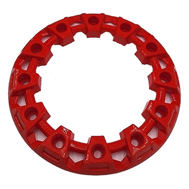 MotoTec Raider 48v UTV Beadlock Red