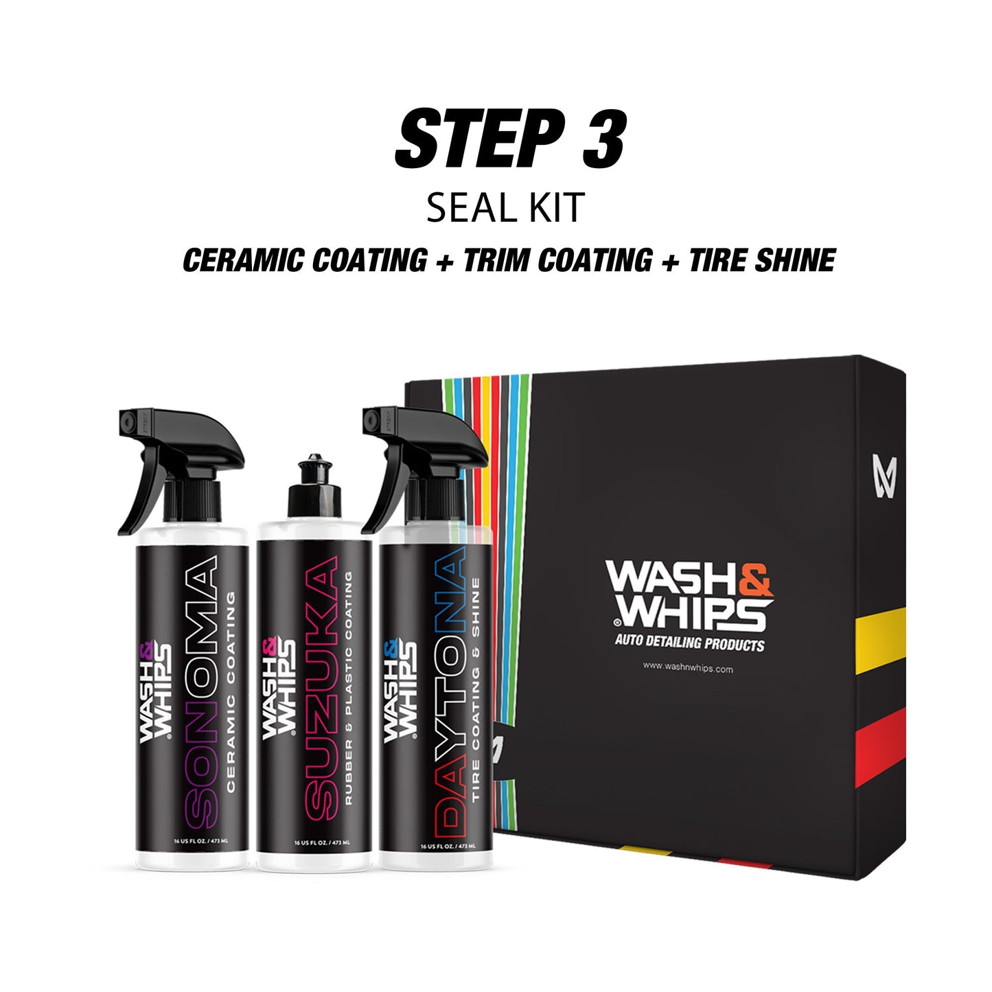 Color - Default - WASH&WHIPS SEAL - Exterior Seal & Shine Kit (Step 3)