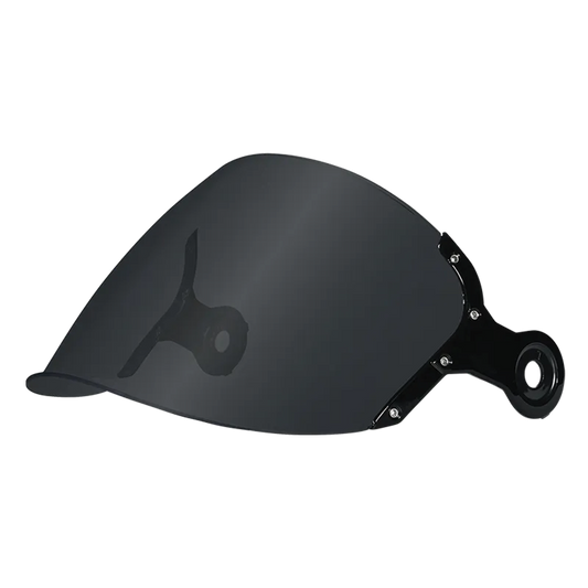 Color - Smoke - Retro Jet Shield Outer- Smoke