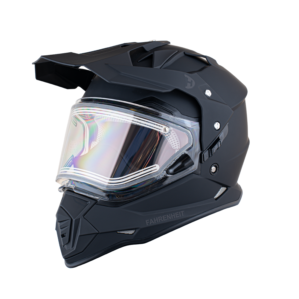 Color - Black - D.O.T. Daytona Fahrenheit- Dull Black