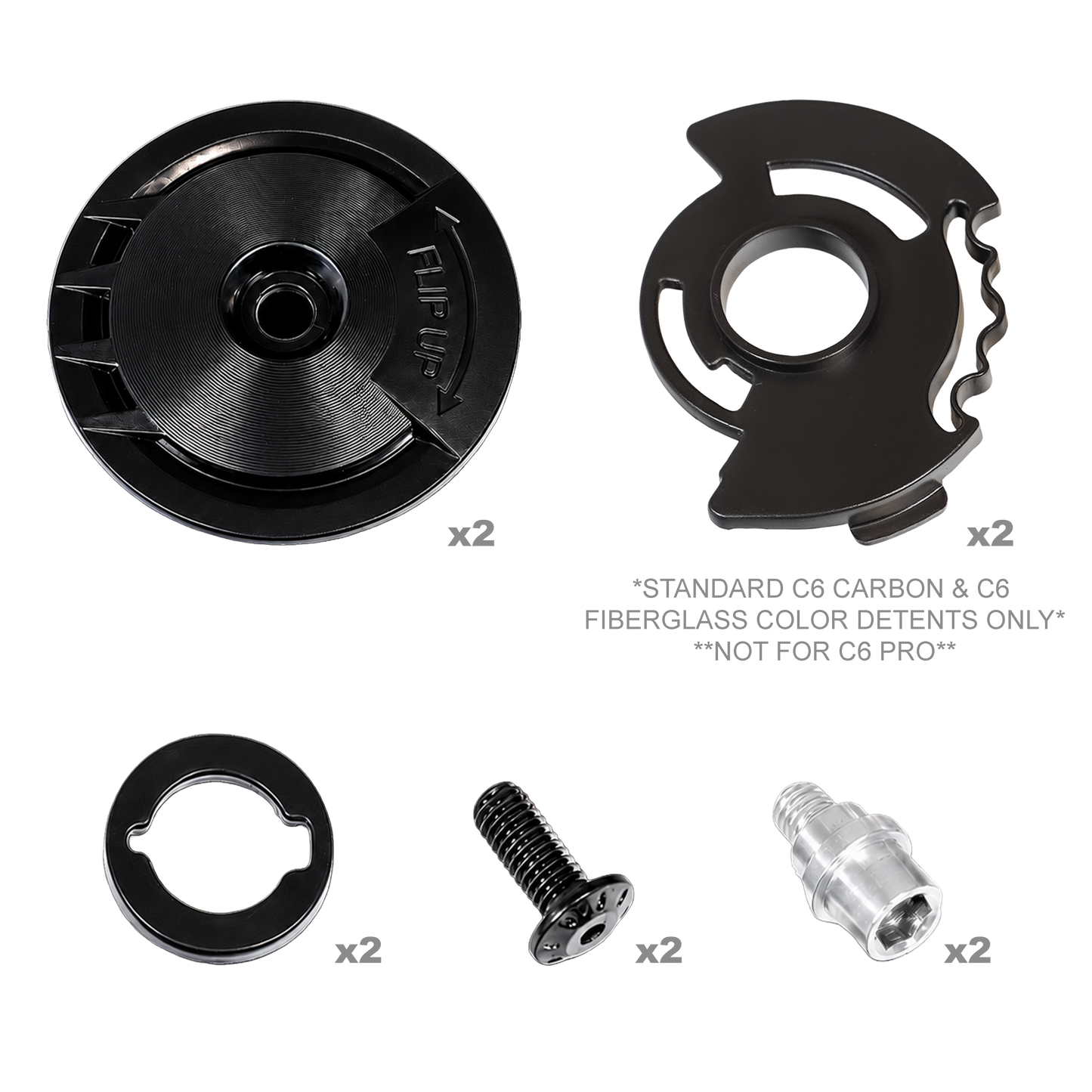 SPARE- C6 SHIELD COVER HARDWARE