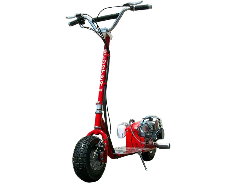 ScooterX Dirt Dog 49cc Gas Scooter Red