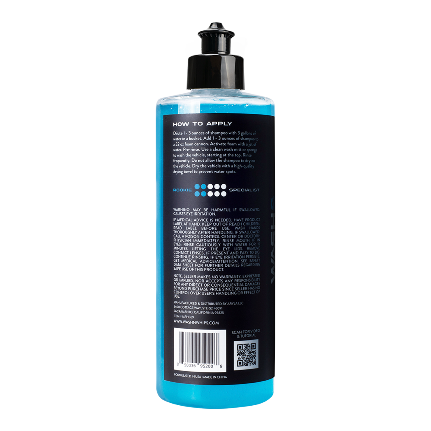 Color - Default - WASH&WHIPS Silverstone Car Wash Shampoo