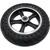 MotoTec 48v 700w Folding Trike Front Wheel Solid Tire