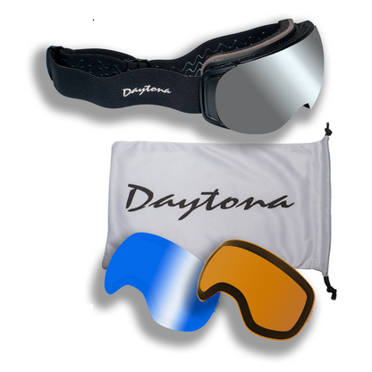 Color - Default - Daytona Snow Goggle Range (Includes 1 x Magnetic Frame, 3 x Magnetic Lens, 1 x Goggles Dust Cover)
