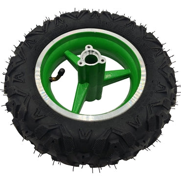 MotoTec Urchin Rear Wheel Green 110x50-6.5