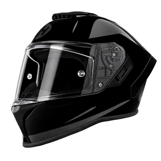D.O.T. & ECE Daytona Viper- Hi-Gloss Black