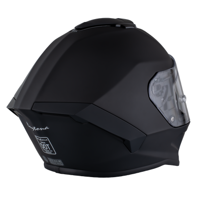 Color - Black - D.O.T. & ECE Daytona Viper- Dull Black