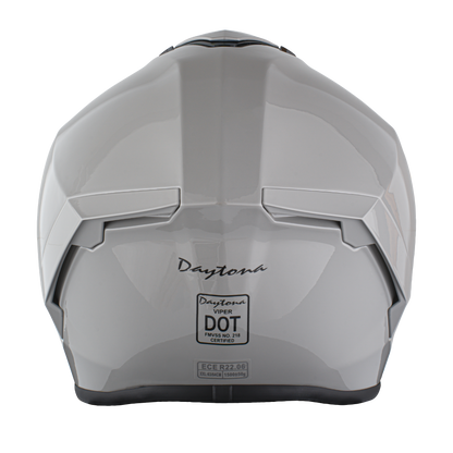 Color - Grey - D.O.T. & ECE Daytona Viper- Cool Grey