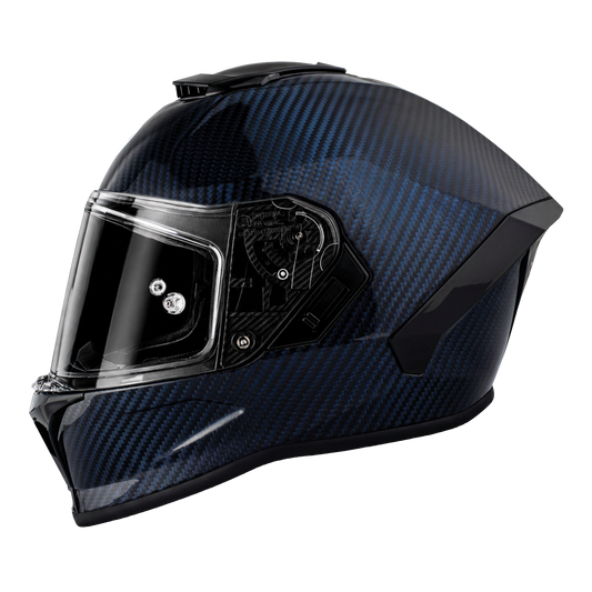 D.O.T. & ECE Daytona Viper- Blue Carbon Fiber