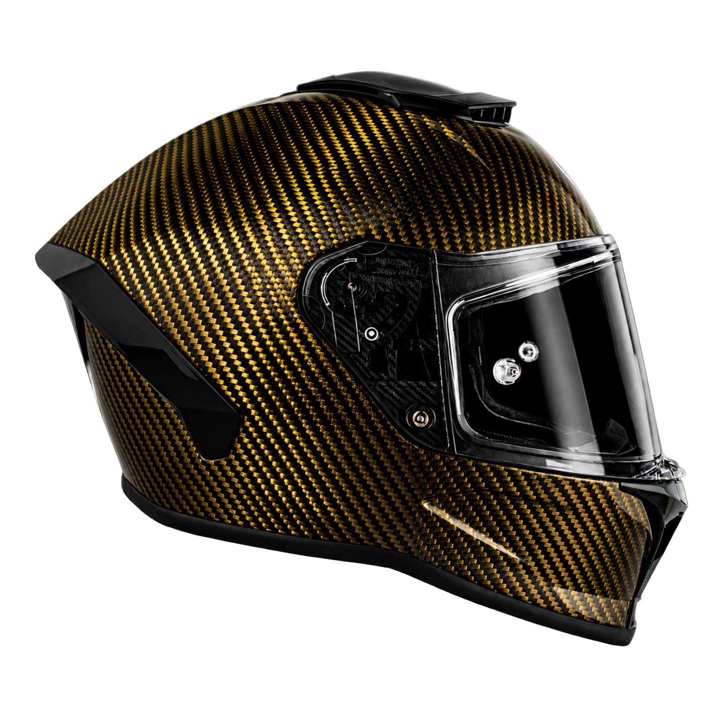 D.O.T. & ECE Daytona Viper- Gold Carbon Fiber