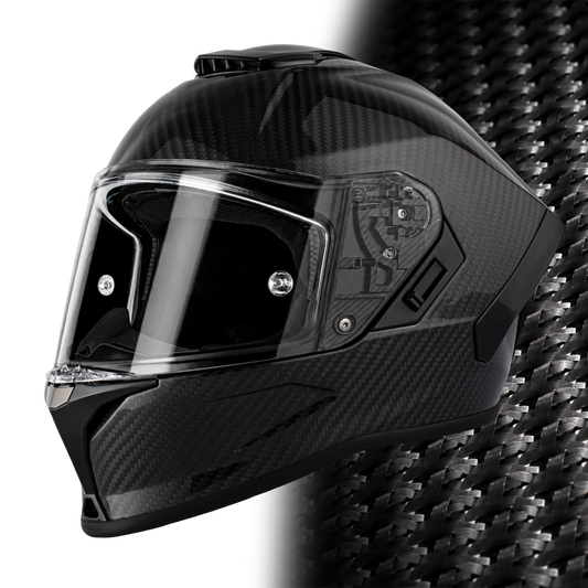 D.O.T. & ECE Daytona Viper- Grey Carbon Fiber