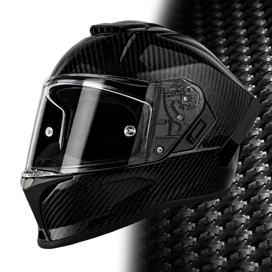 D.O.T. & ECE Daytona Viper- Grey Carbon Fiber