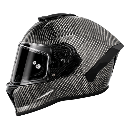 D.O.T. & ECE Daytona Viper- Silver Carbon Fiber