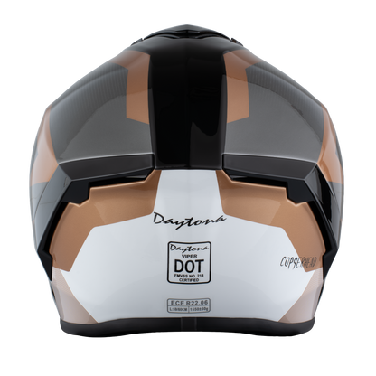Color - Default - D.O.T. & ECE Daytona Viper- W/ Copperhead
