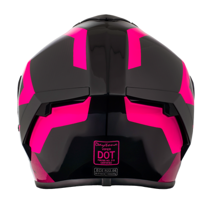 Color - Default - D.O.T. & ECE Daytona Viper- W/ Cyberpink
