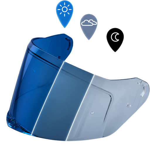 Viper Shield Outer- Photochromic Blue