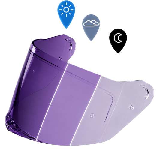 Viper Shield Outer- Photochromic Purple