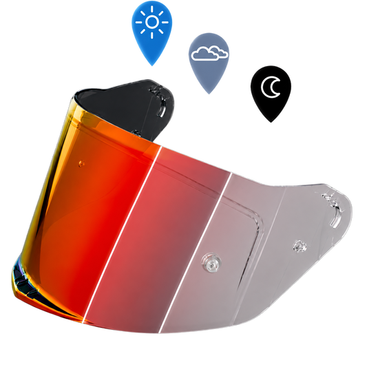 Viper Shield Outer- Photochromic Red
