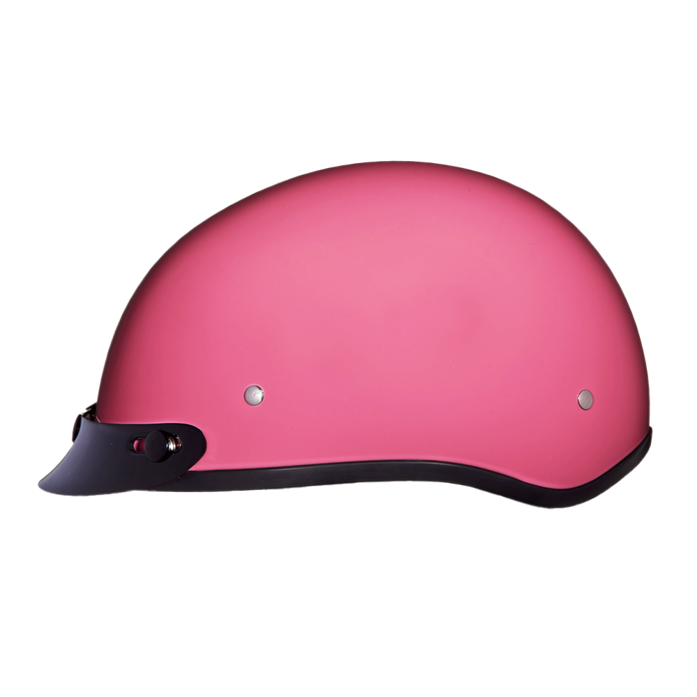 D.O.T. Daytona Skull Cap- Hi-Gloss Pink 2XS