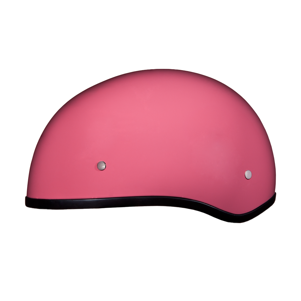 beanie style motorcycle helmet Daytona Skull Cap Helmet W/O Visor Hi-Gloss Pink XS