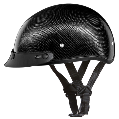 Color - Grey - D.O.T. Daytona Skull Cap- Grey Carbon Fiber