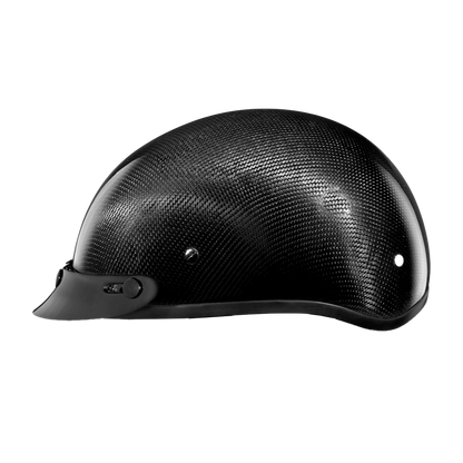 Color - Grey - D.O.T. Daytona Skull Cap- Grey Carbon Fiber
