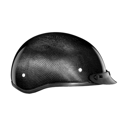 Color - Grey - D.O.T. Daytona Skull Cap- Grey Carbon Fiber