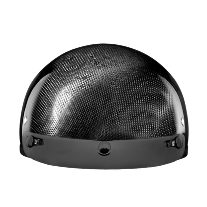 Color - Grey - D.O.T. Daytona Skull Cap- Grey Carbon Fiber