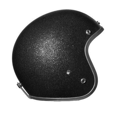 Color - Black - D.O.T. Daytona Cruiser- Black Metal Flake