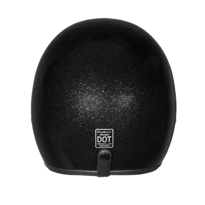 Color - Black - D.O.T. Daytona Cruiser- Black Metal Flake