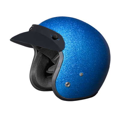 Color - Blue - D.O.T. Daytona Cruiser- Blue Metal Flake