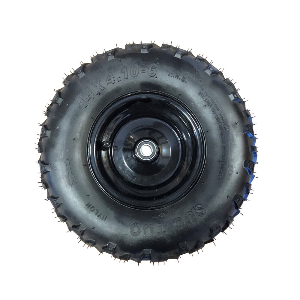 Color - Default - MotoTec Mud Monster 1000w/98cc Go Kart Front Wheel Right