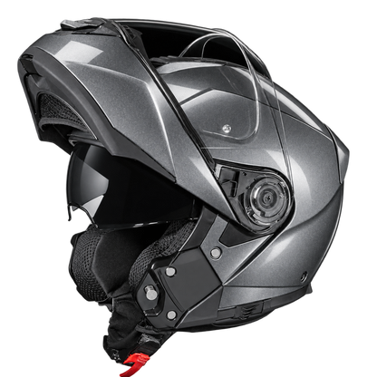 D.O.T. & ECE Daytona Glide- Gun Metal Grey Metallic