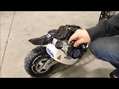 MotoTec/UberScoot 70x 2-Speed Gas Scooter - Green | Powerful Ride for All Terrains