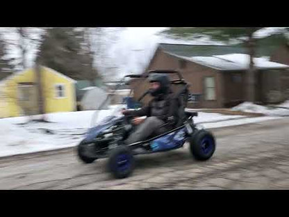 MotoTec Mud XL 212cc 2 Seat Go Kart Full Suspension