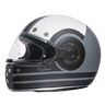 D.O.T. & ECE Daytona Retro Full Face Motorcycle Helmet: Vintage Style for Men, Women, & Youth - W/ Racer