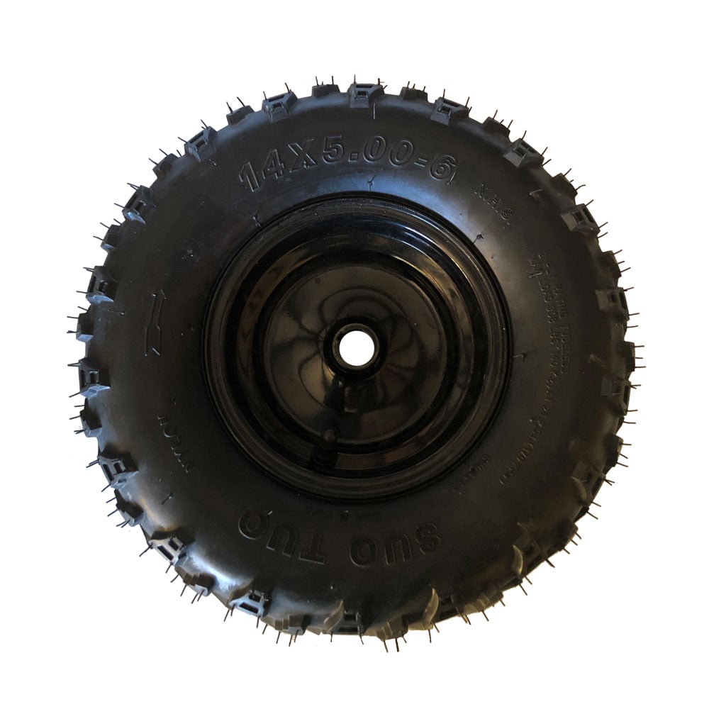 Color - Default - MotoTec Mud Monster 1000w/98cc Go Kart Rear Wheel Right