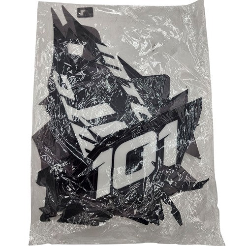 MotoTec 60v 2000w Pro Dirt Bike (HP115E) Sticker Kit - Grey