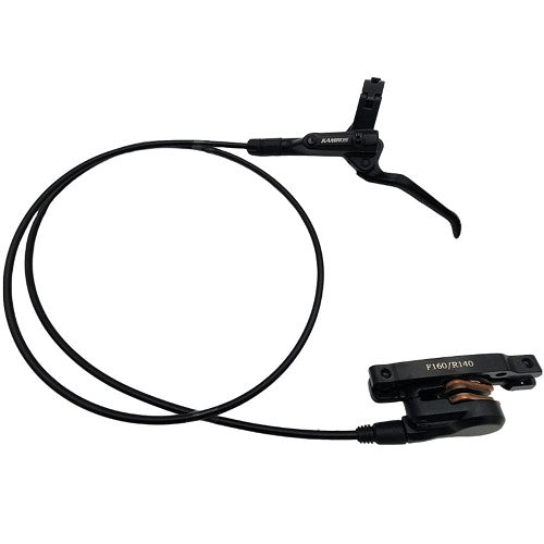 MotoTec 1600w Pro Dirt Bike - Rear Hydraulic Brake Assembly 43in