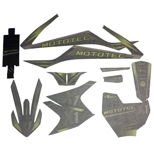 MotoTec X1 Sticker Kit