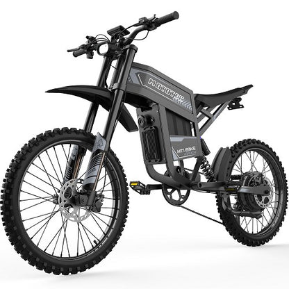 MotoTec MT1 Pro 6000W Electric Bike 60V Grey