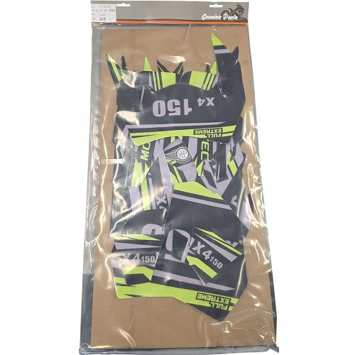MotoTec X4 Sticker Kit